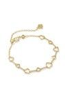 HAISLEY HEART DELICATE CHAIN BRACELET