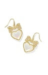 HAISLEY HEART DROP EARRINGS