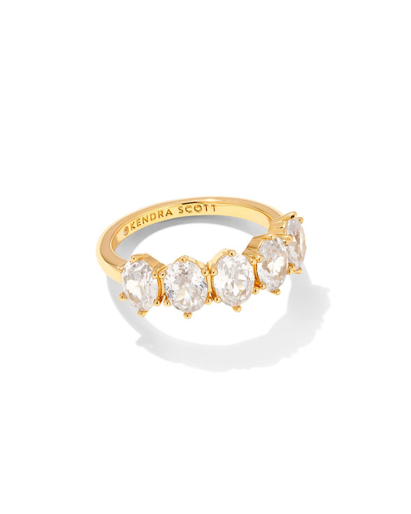 CAILIN CRYSTAL BAND RING