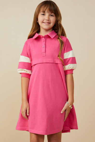 GIRLS TERRY DRESS