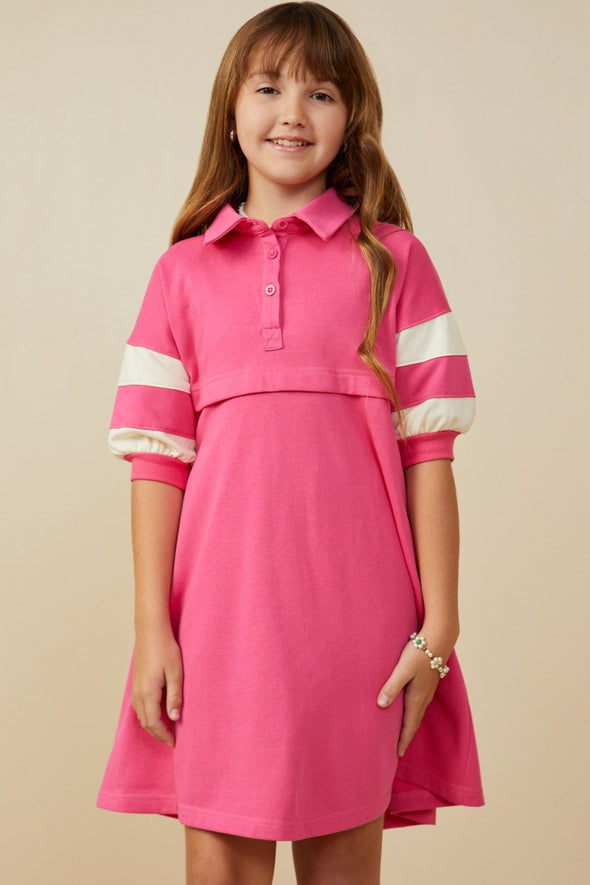 GIRLS TERRY DRESS