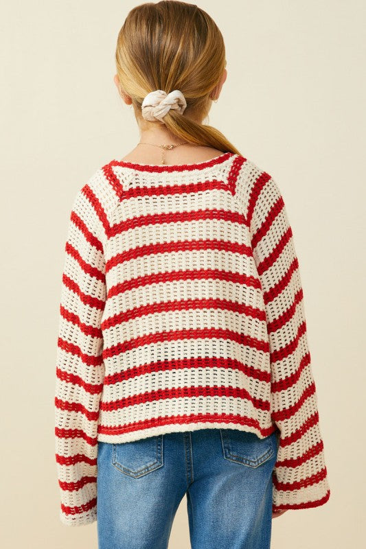 GIRLS ABBY SWEATER