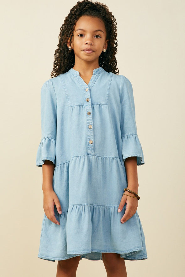 GIRLS TENCEL DRESS