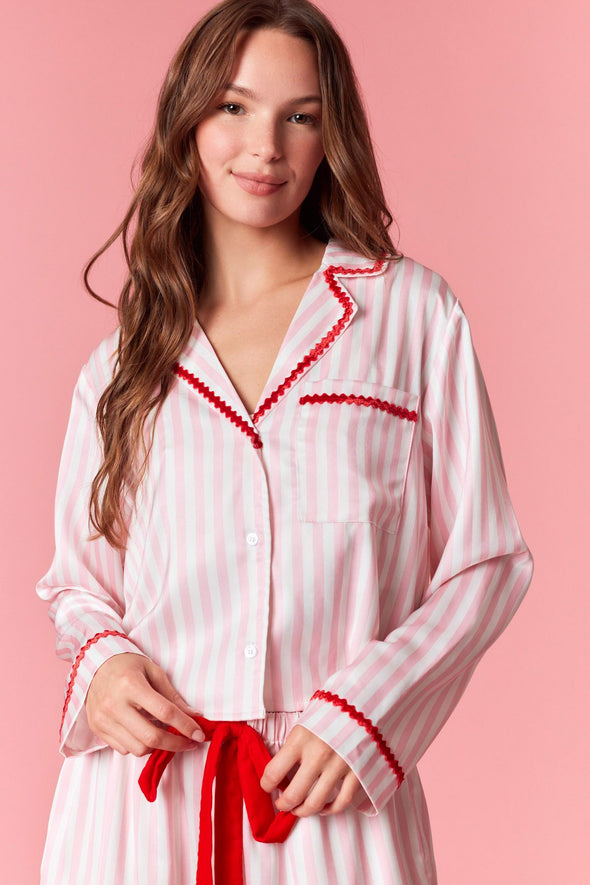PEPPERMINT KISSES PJ SET