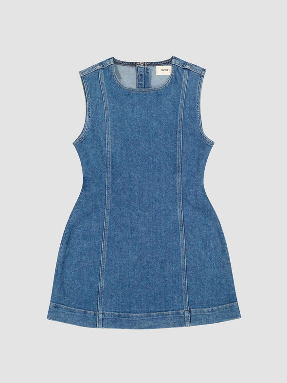 GIRLS DAME DENIM DRESS