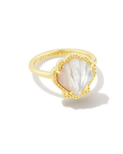 BRYNNE SHELL BAND RING