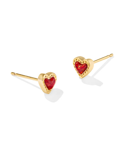 MINI ARI HEART STUD EARRING