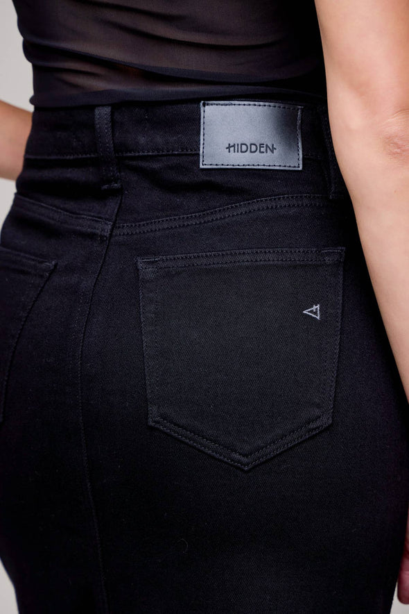 PEYTON HIGH RISE MIDI SKIRT