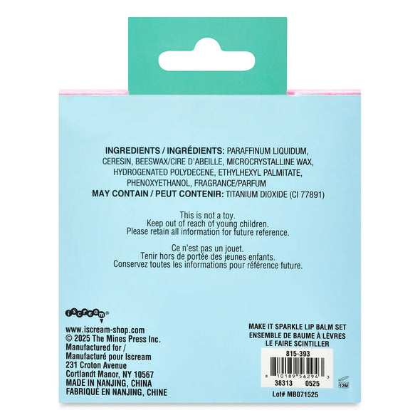 MAKE IT SPARKLE LIP BALM SET