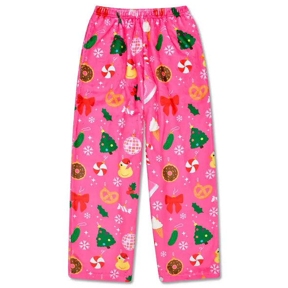 GIRLS ORNAMENT PLUSH PANTS