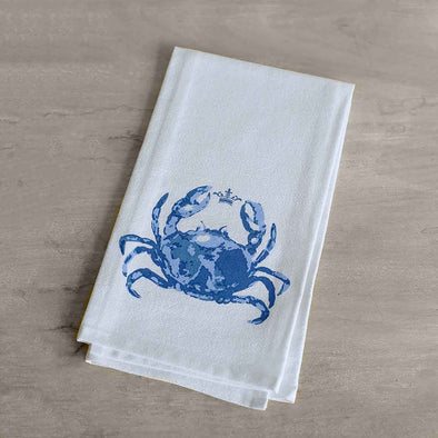 CRAB FLOWER SACK HAND TOWEL