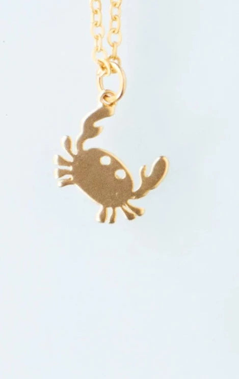 GIRLS CRAB SNAPPING NECKLACE