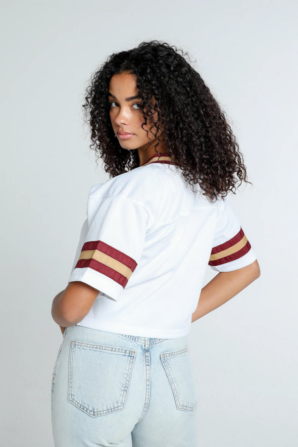 CROPPED FOOTBALL JERSEY