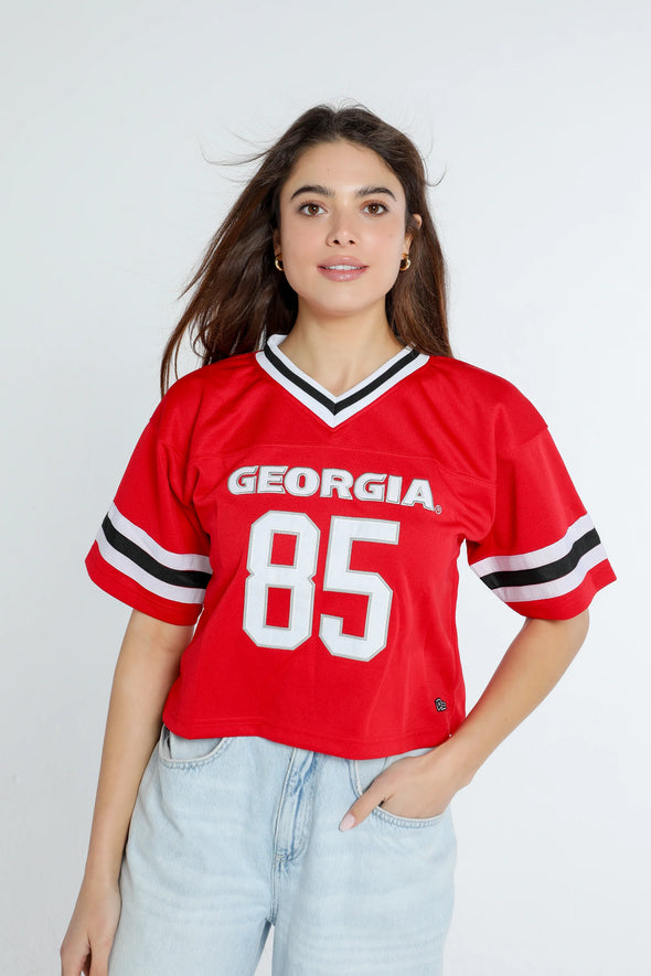 CROPPED FOOTBALL JERSEY