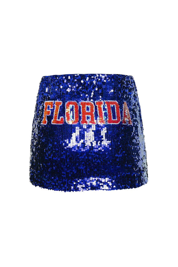 FLA SEQUIN MINI SKIRT
