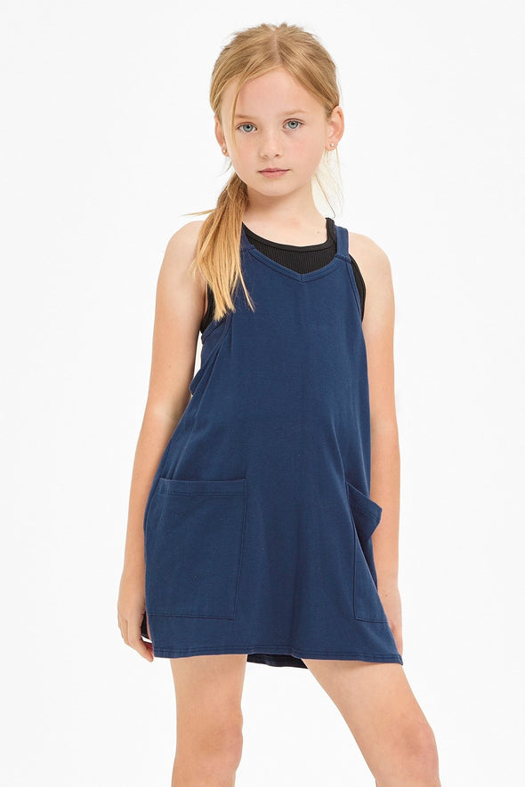 GIRLS LYLA ROMPER DRESS