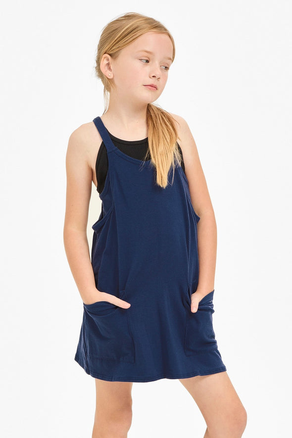 GIRLS LYLA ROMPER DRESS