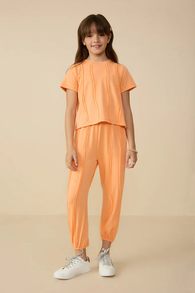 GIRLS TERRY JOGGERS