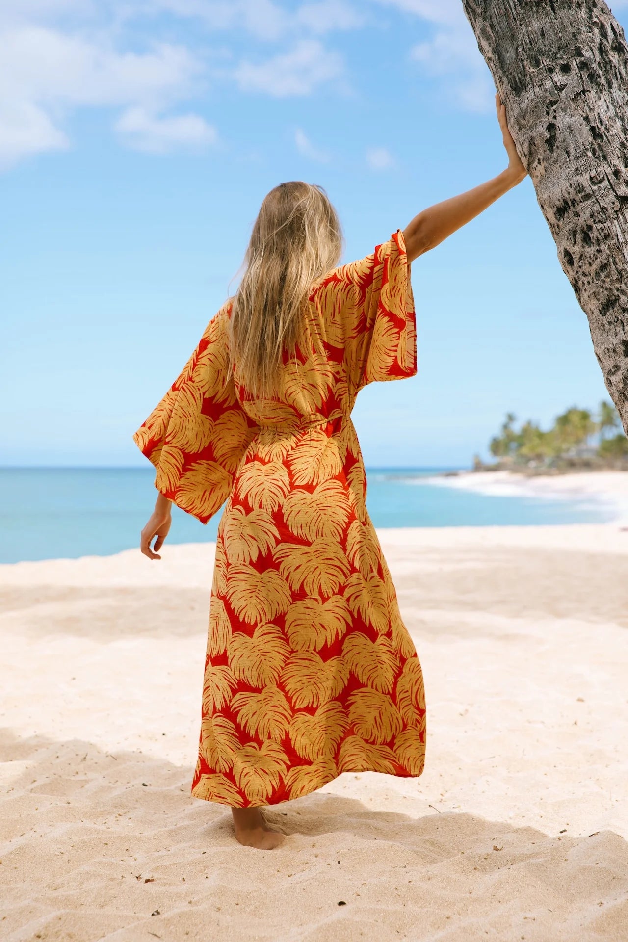 Haiti Kimono Dress | XIX Palms S Haiti Kimono Dress | XIX Palms S