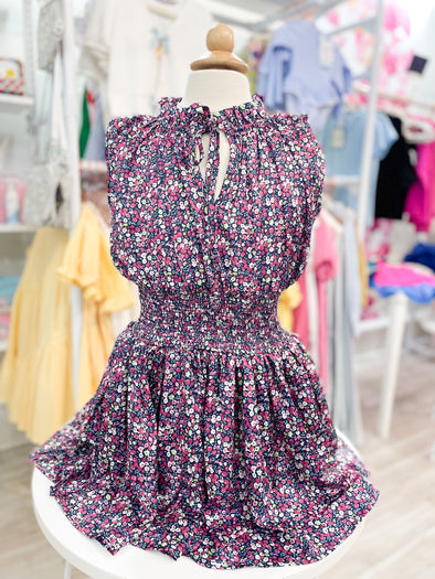 GIRLS DITZY FLORAL DRESS