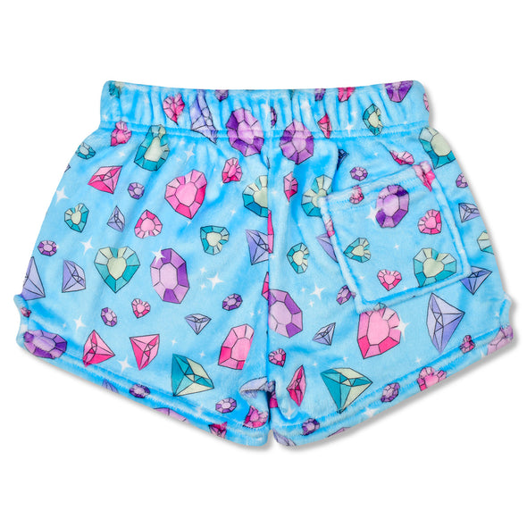 JAZZY JEWELS PLUSH SHORTS