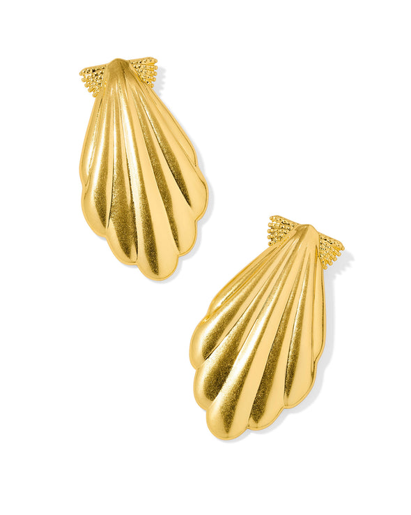 ALEXA METAL STATEMENT EARRING – Teak and Ivy - Main Image