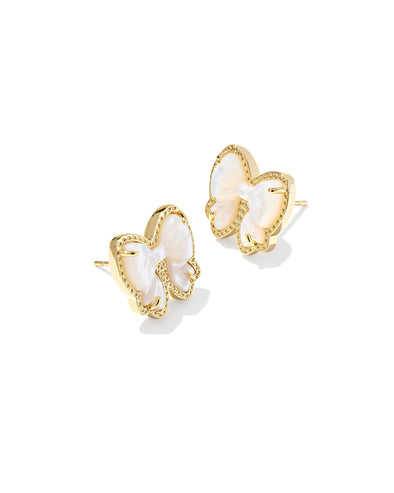 HALEY BOW STUD EARRING