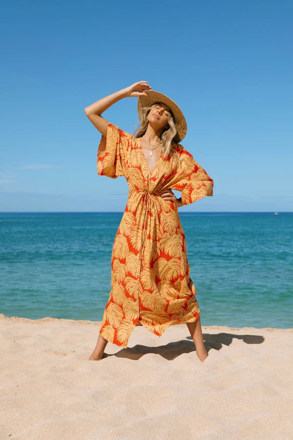 Haiti Kimono Dress | XIX Palms S Haiti Kimono Dress | XIX Palms S