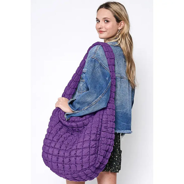 LARGE QUILTED BAG