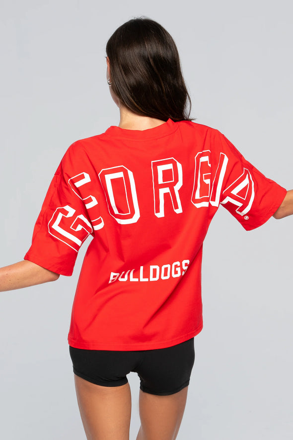 OVERSIZED FOOTBALL TEE