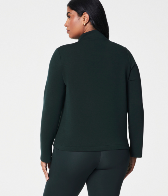 SPANX AIRESSENTIALS MOCK PULLOVER