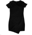 GIRLS JERSEY ASYMMETRIC DRESS