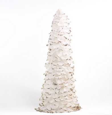 WINTER FEATHER TREE 20"