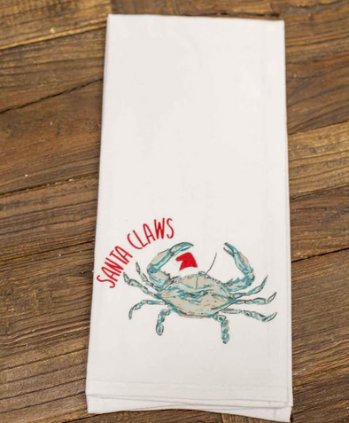 SANTA CLAWS HAND TOWEL