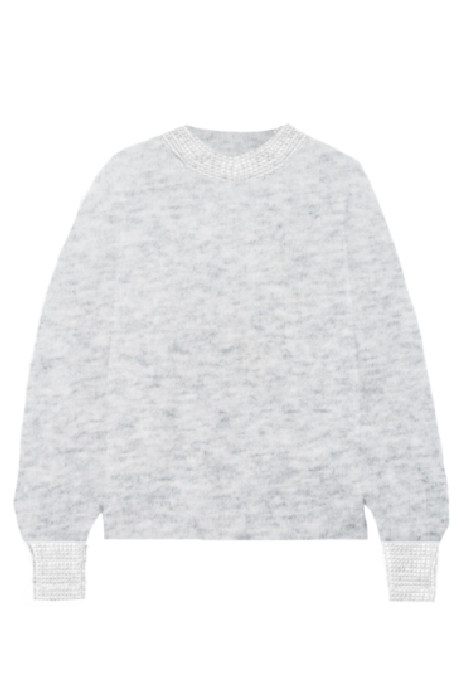 CRYSTAL CREWNECK SWEATER