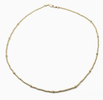 2MM 14K GOLD FILLED WATERPROOF NECKLACE