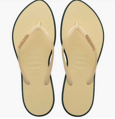 HAVAIANAS SLIM POINT SANDAL PATANAL GREEN