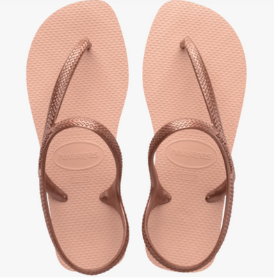 HAVAIANAS FLUSH URBAN SANDAL ROSE GOLD