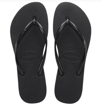 HAVAIANAS SLIM SANDAL BLACK