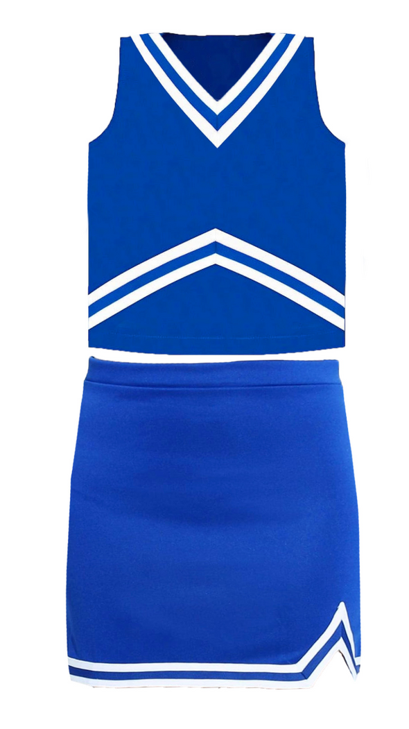 GIRLS SHIMMER CHEER SUIT