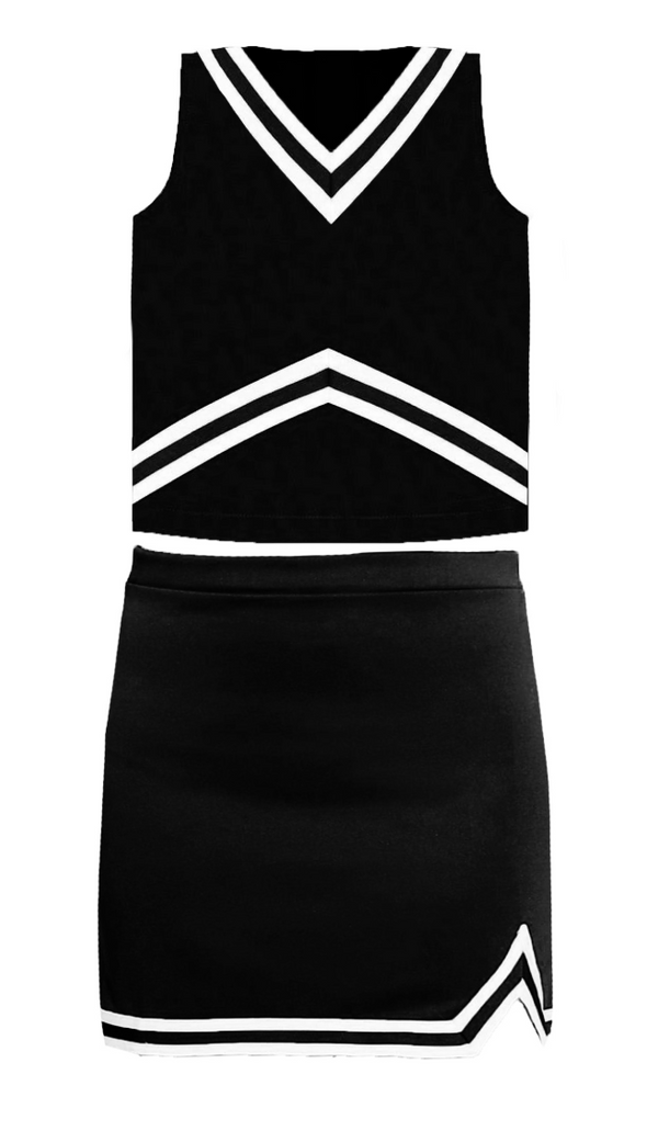 GIRLS SHIMMER CHEER SUIT