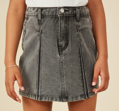 GIRLS WASHED DENIM SKIRT