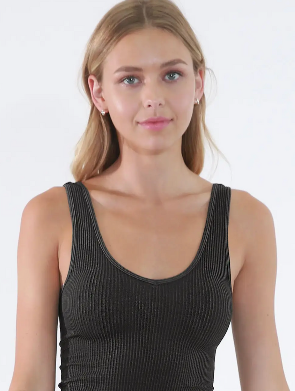 VINTAGE REVERSIBLE CROP TOP