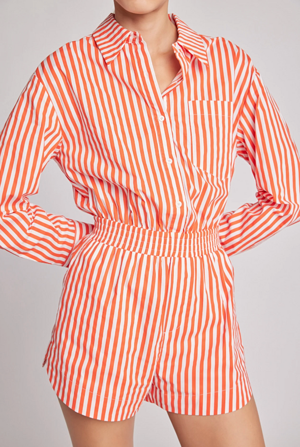 ZARA SHIRT ROMPER