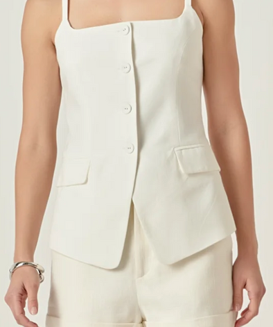 ZIM LINEN VEST