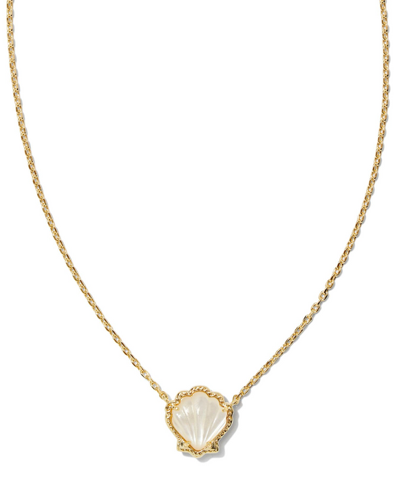 BRYNN SHELL PENDANT NECKLACE