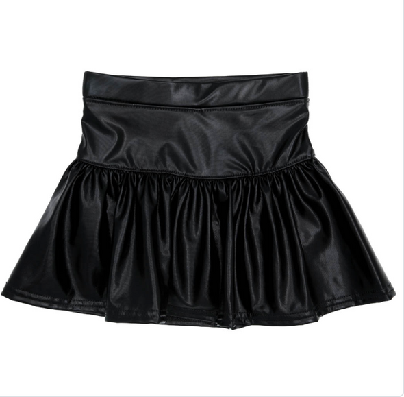 GIRLS GATHERED SKORT