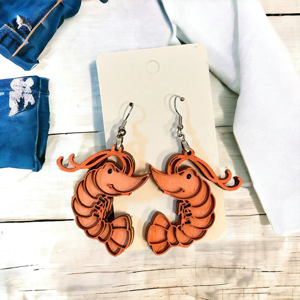 SHRIMP EARRINGS