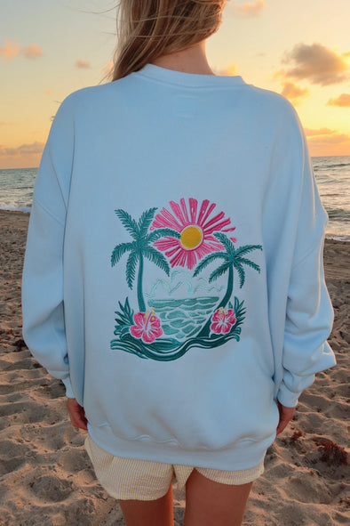HIBISCUS FLOWER HOODIE