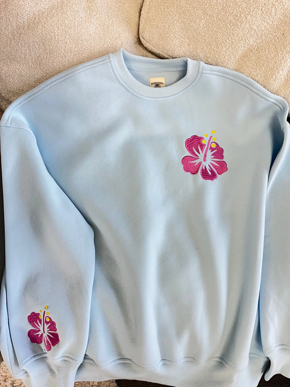 HIBISCUS FLOWER HOODIE